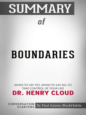 cover image of Summary of Boundaries